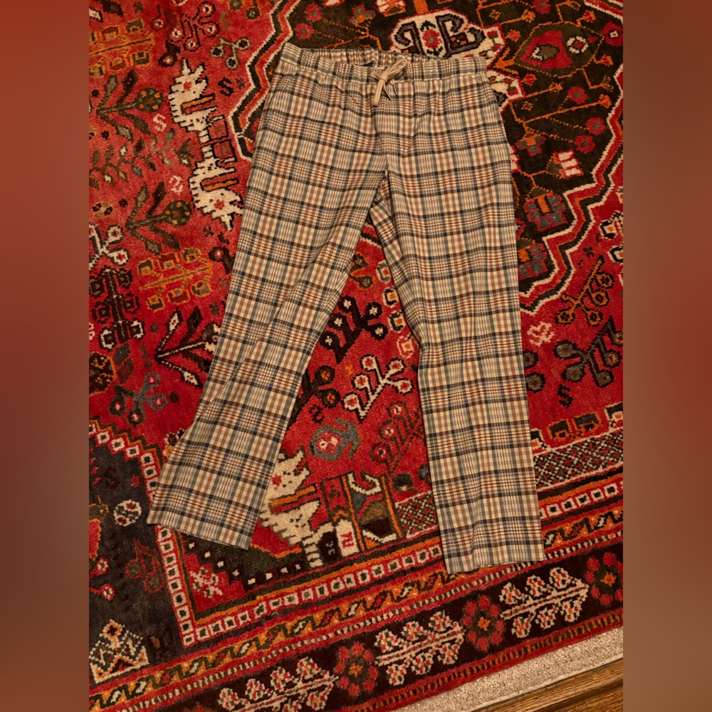 GAP Multicolor Plaid Trousers size men’s small
